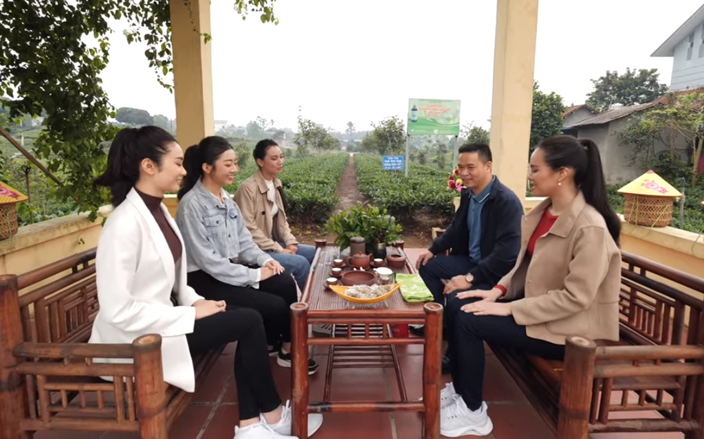 Tập phim truyền hình thực tế Miss World 2022 tại HTX trà và du lịch cộng đồng Tiến Yên
