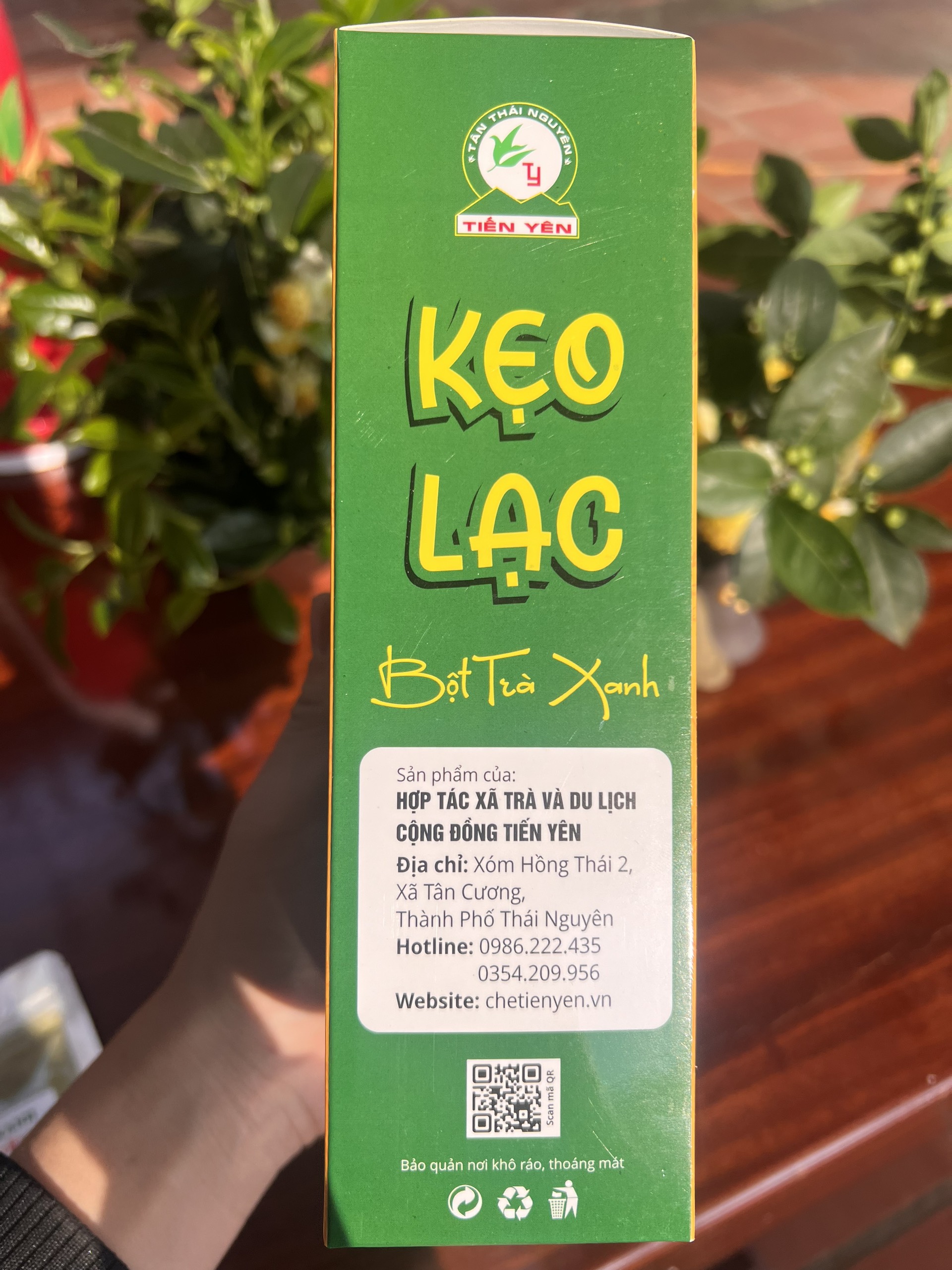 Kẹo lạc Bột Trà
